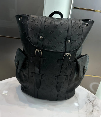 Louis Vuitto n Monogram Imported BackPack Black lv1509