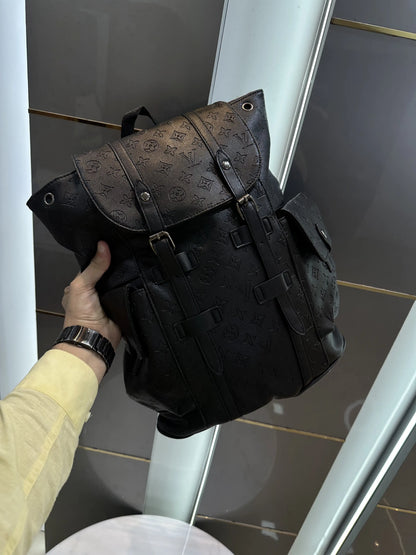 Louis Vuitto n Monogram Imported BackPack Black lv1509