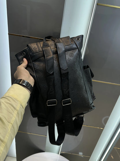 Louis Vuitto n Monogram Imported BackPack Black lv1509