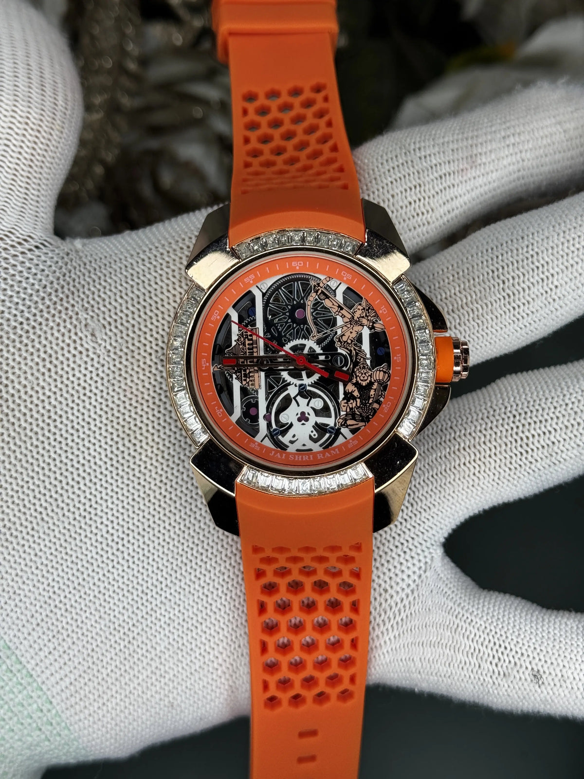 Jacob&Co. Ram Copper Orange Diamond Premium Watch