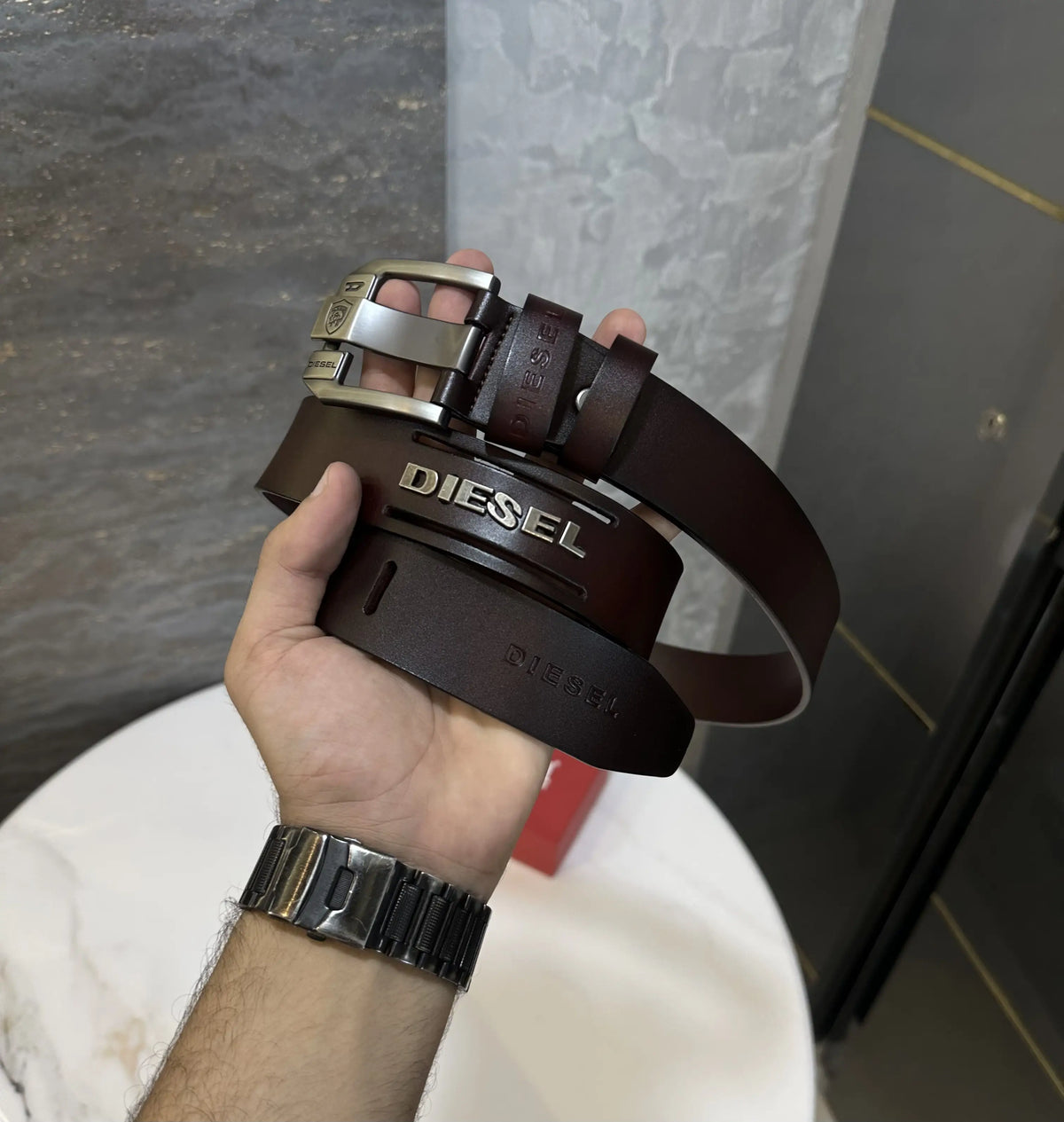 Diese l Premium Leather Imported Belt d125