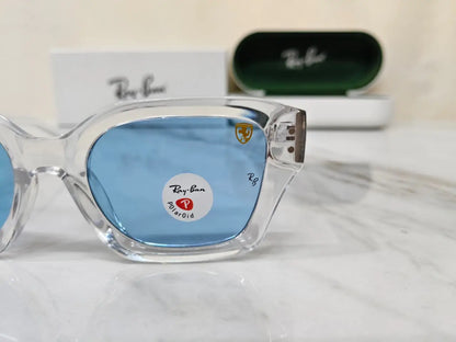 RAY BAN 83505 TRANSPARENT BLUE FERRARI EDITION