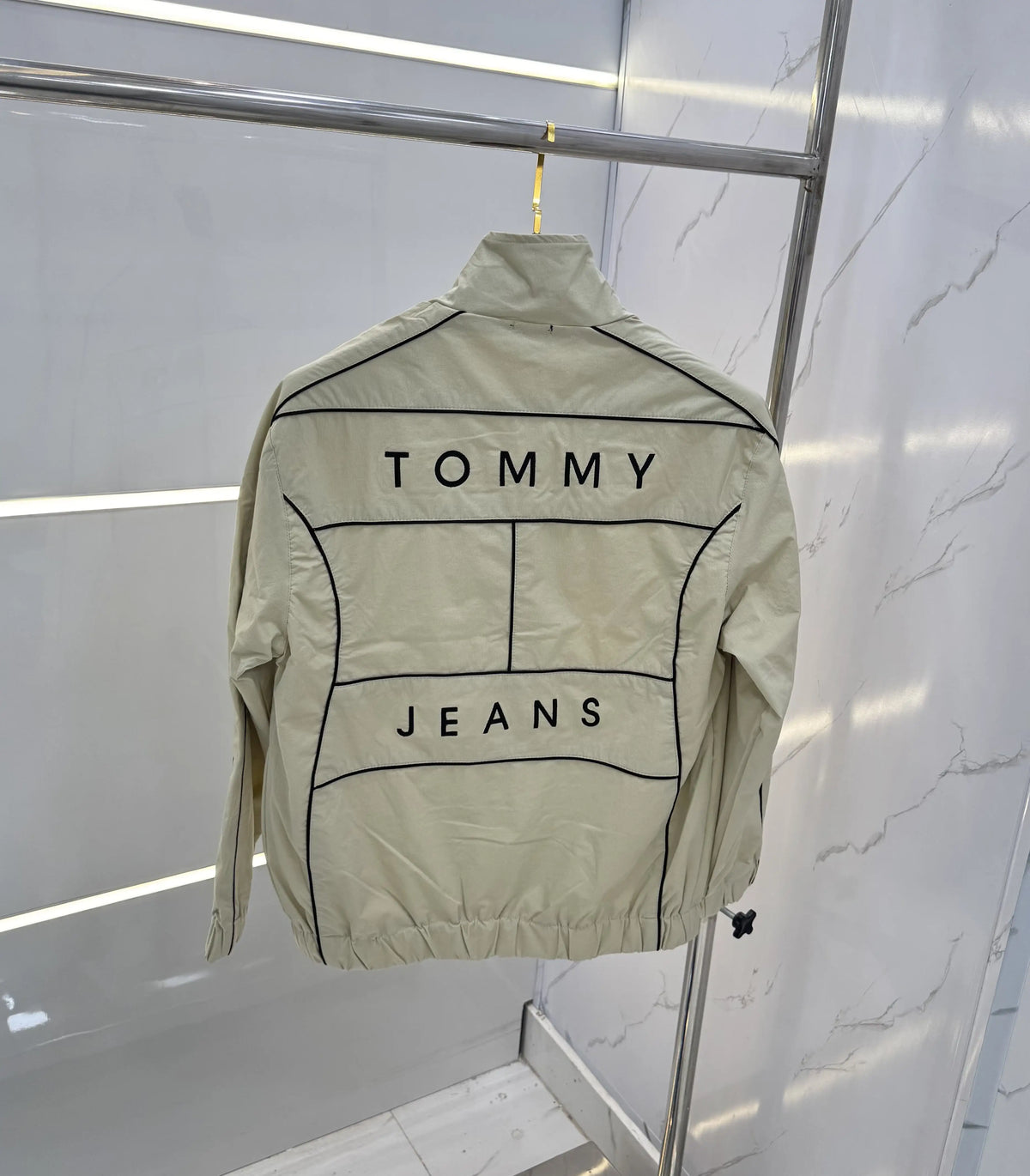 Tommy  Hilfiger Beige Imported Premium WindBreaker Jacket