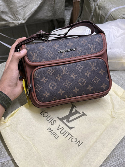 Louis Vuitton Crossbody brown sling bag