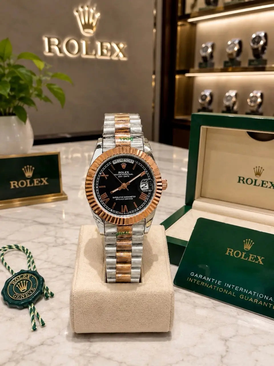 Rolex Day-Date BLACK DIAL