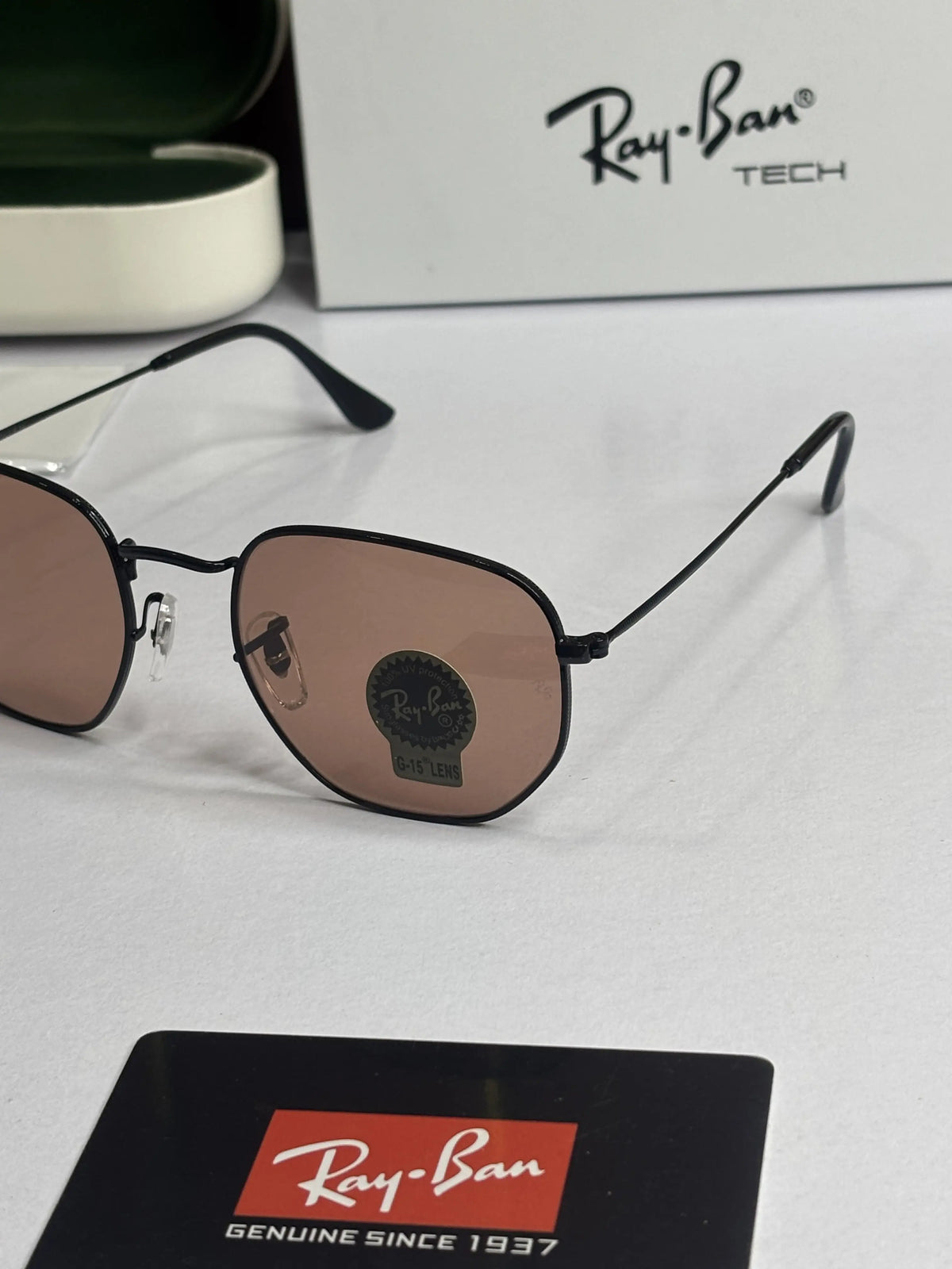 Rayban 3548 Black Red candy