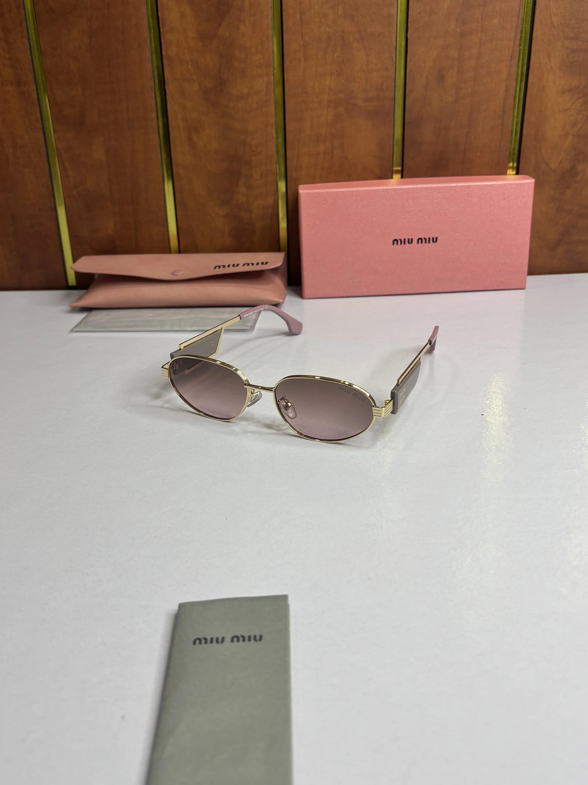 Miu Miu 2728 Gold Pink