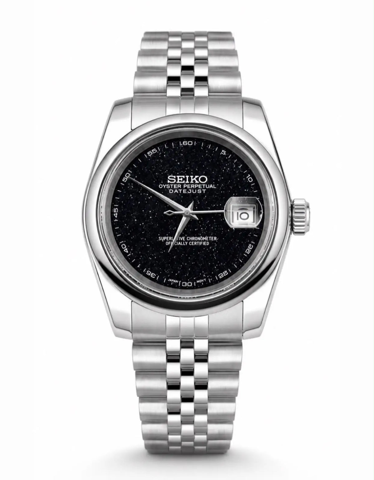 Seiko Galaxy Date Just Heavy Quality Black dial