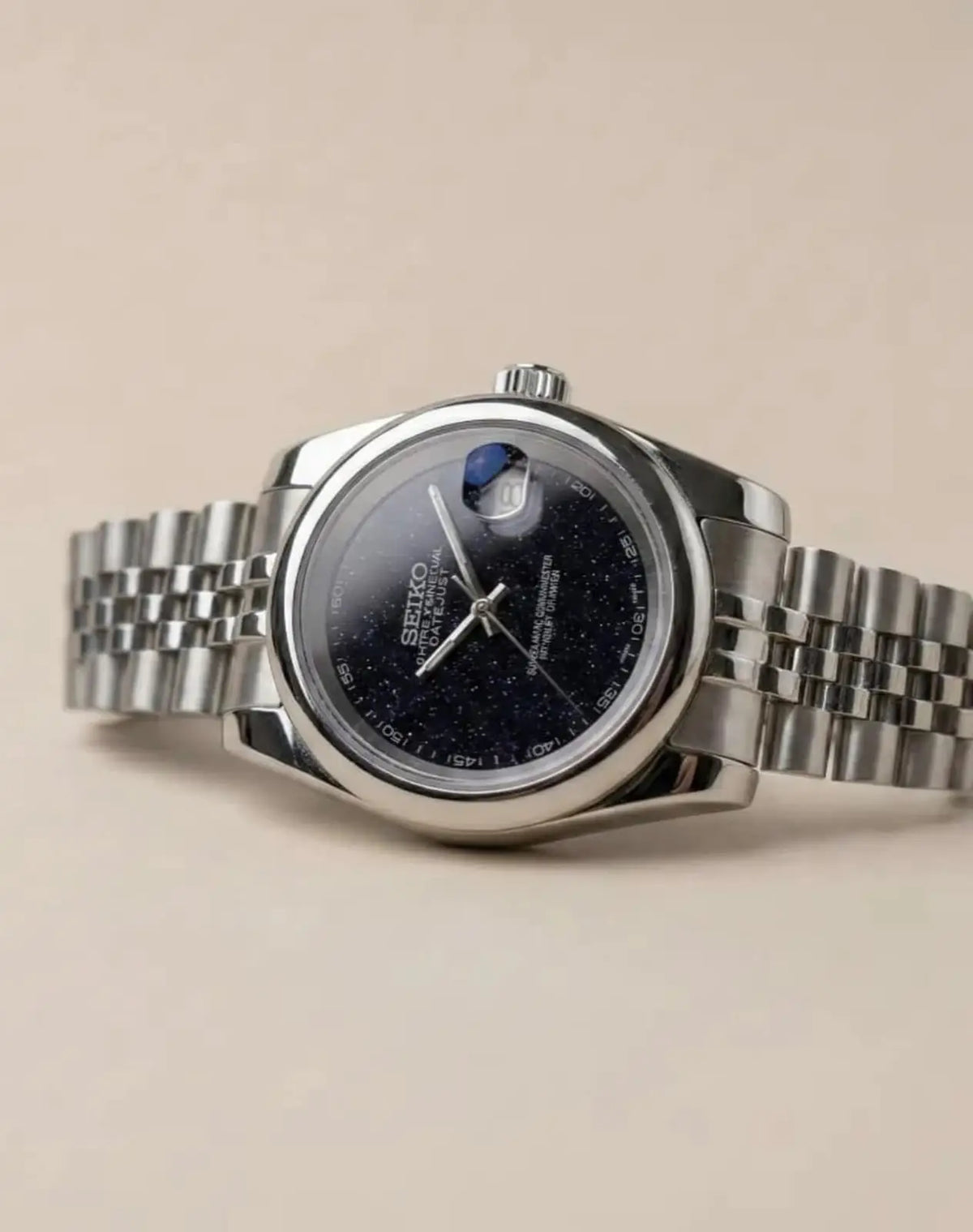 Seiko Galaxy Date Just Heavy Quality Black dial