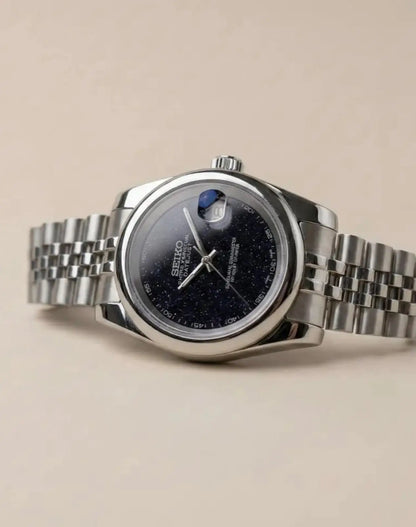 Seiko Galaxy Date Just Heavy Quality Black dial