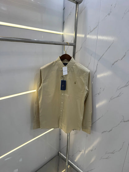 Ralph Lauren Beige Premium cotton Shirt