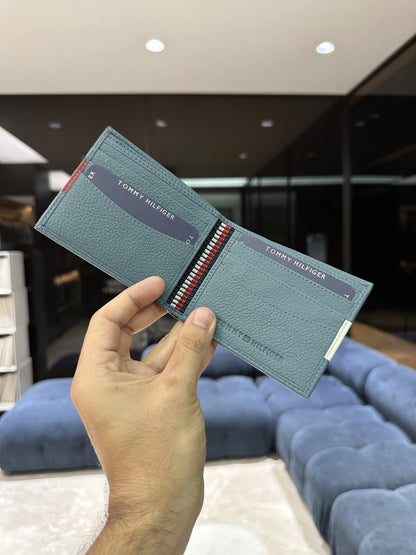 Tommy Hilfiger Premium Wallet Sky With Box t235