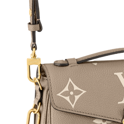 louiis vuitton metis pochette east west with box  663