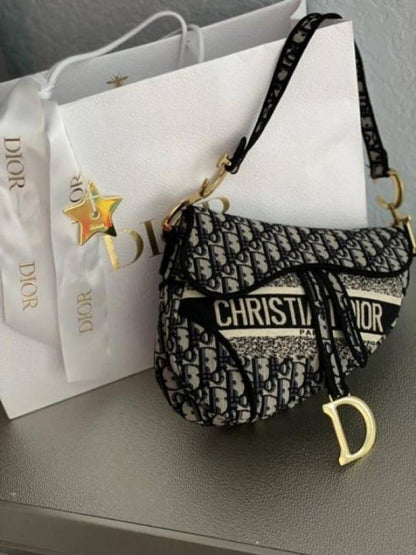 Christian dio womens bags crossbody bag saddle bag with original box 622