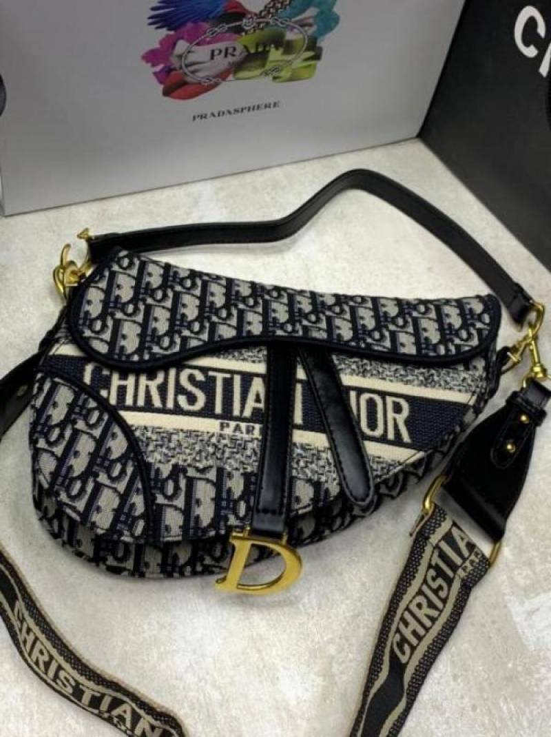 Christian dio womens bags crossbody bag saddle bag with original box 622