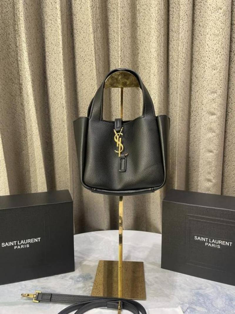 Ysl Saint mini laurent Womens Black Le 5 A 7 Bea Baby Leather Shoulder Bag with magnet box 995