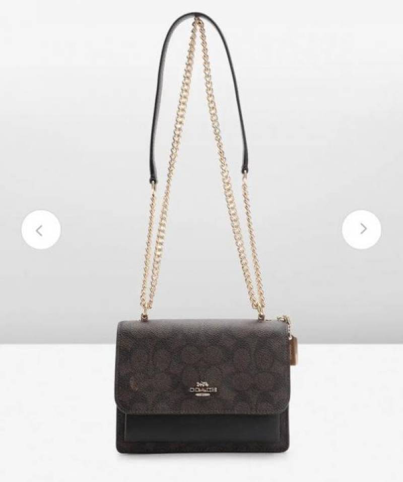 coac daisy Klare Crossbody Bag In Signature Canvas 952