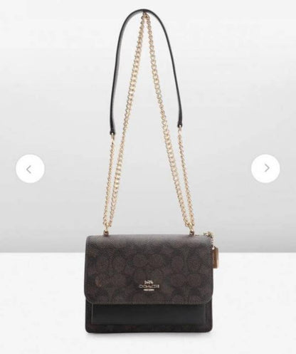 coac daisy Klare Crossbody Bag In Signature Canvas 952