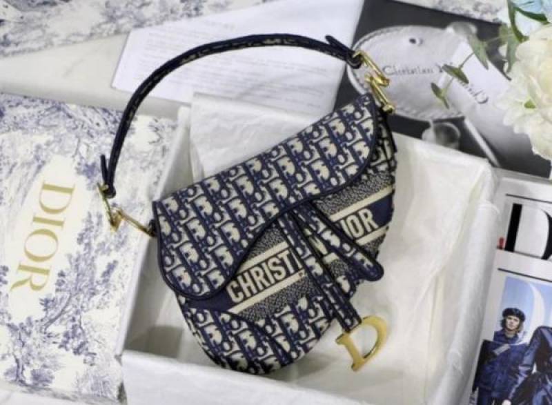 Christian DIO womens bags crossbody bag saddle bag with box 621