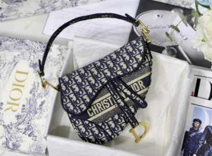 Christian DIO womens bags crossbody bag saddle bag with box 621