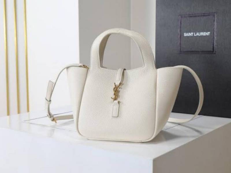 Ysl Saint laurent mini Womens Black Le 5  7 Bea Baby Leather Shoulder Bag with magnet box 994