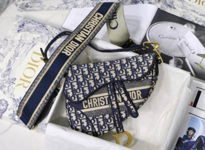 Christian DIO womens bags crossbody bag saddle bag with box 621