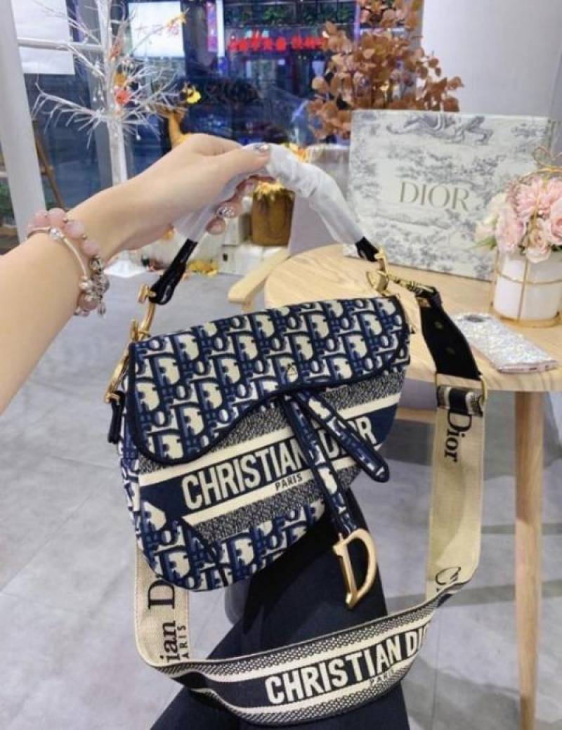 Christian DIO womens bags crossbody bag saddle bag with box 621