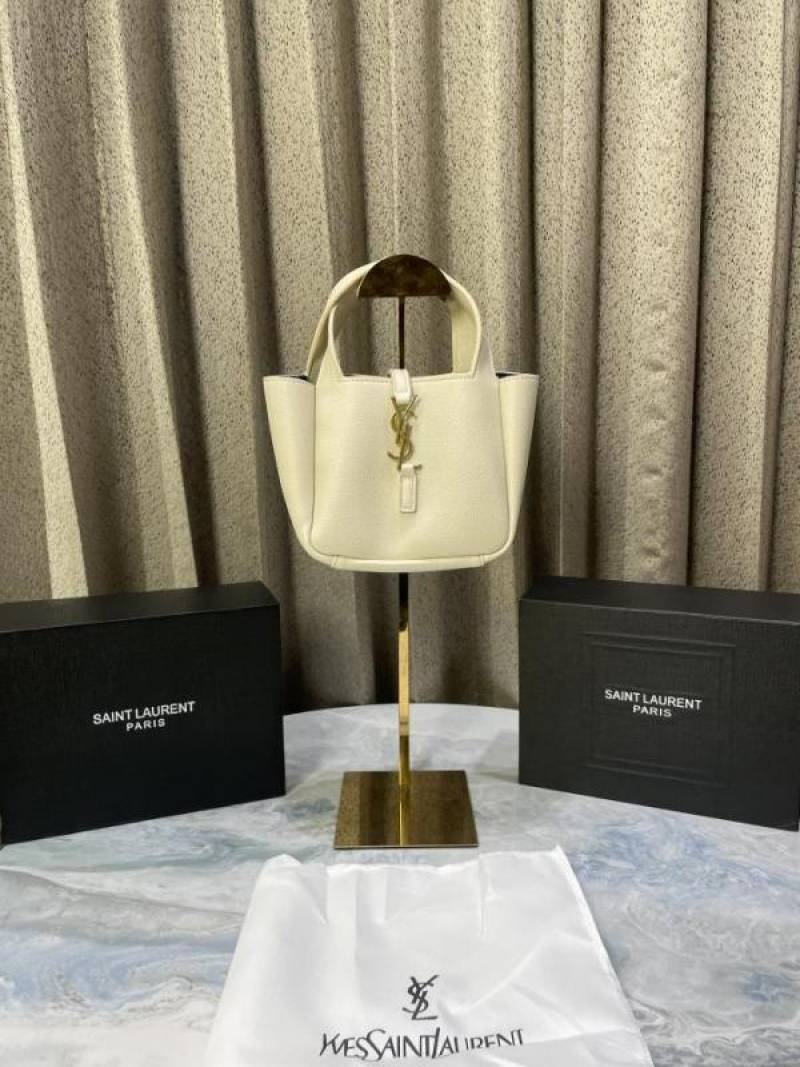 Ysl Saint laurent mini Womens Black Le 5  7 Bea Baby Leather Shoulder Bag with magnet box 994