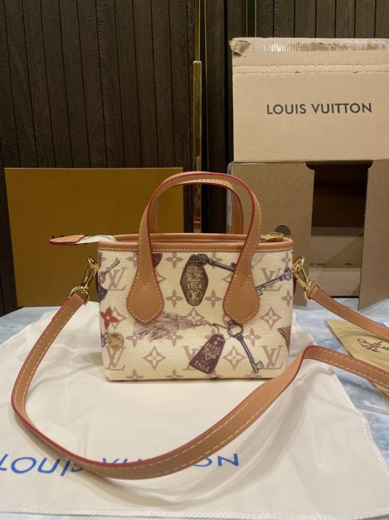 louiis_vuitton m46705 neverfull bb with double box super premium quality 972