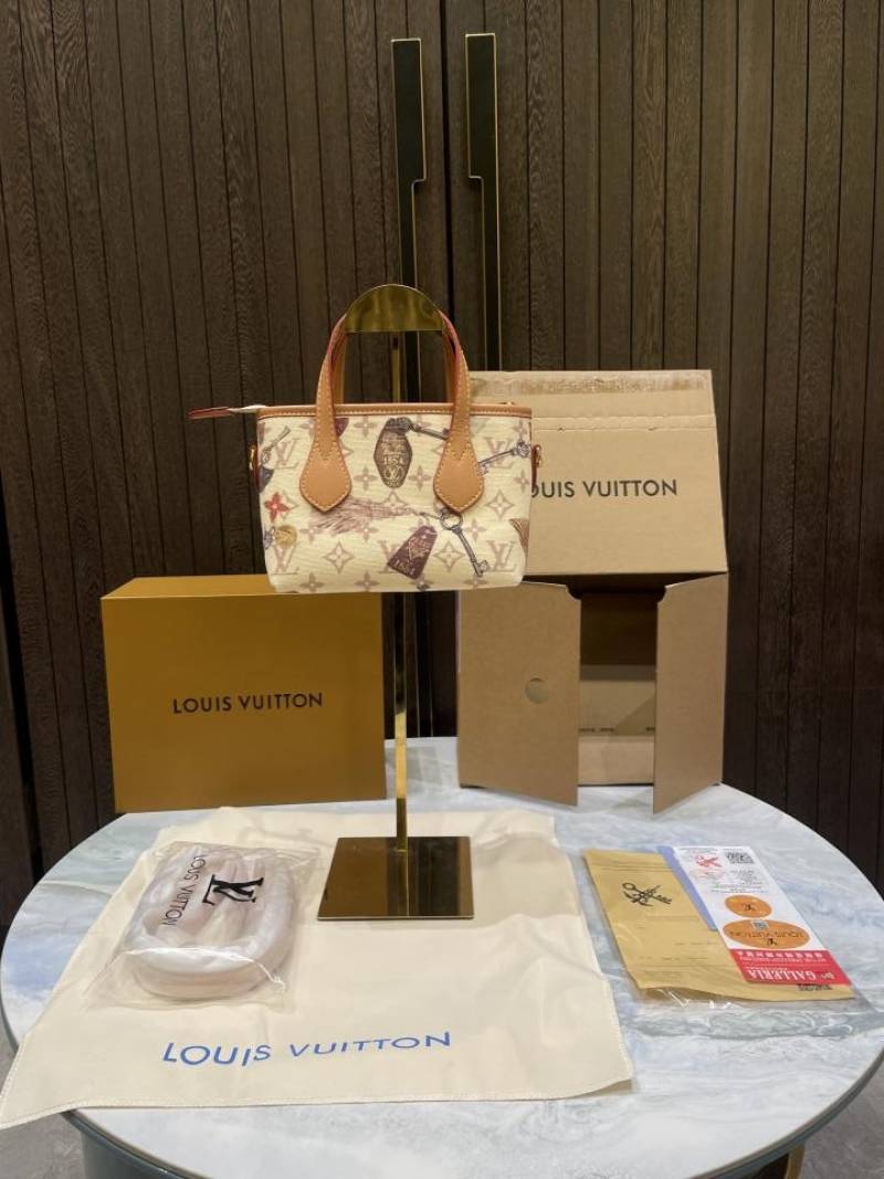 louiis_vuitton m46705 neverfull bb with double box super premium quality 972