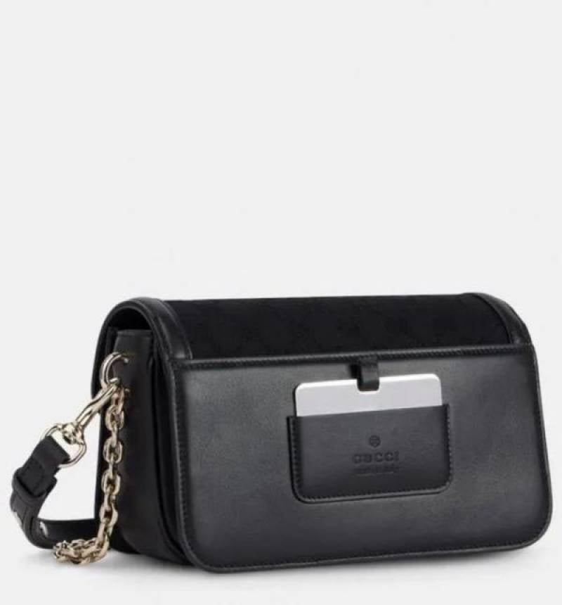 Gucc GG nvas small shoulder bag with double box 832