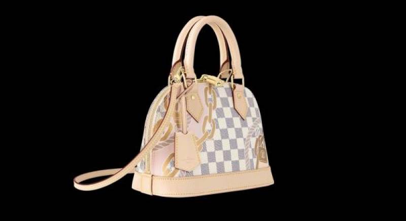 Louiis Vuitton N40472 Alma BB Bag Damier Azur with double box super premium quality 973