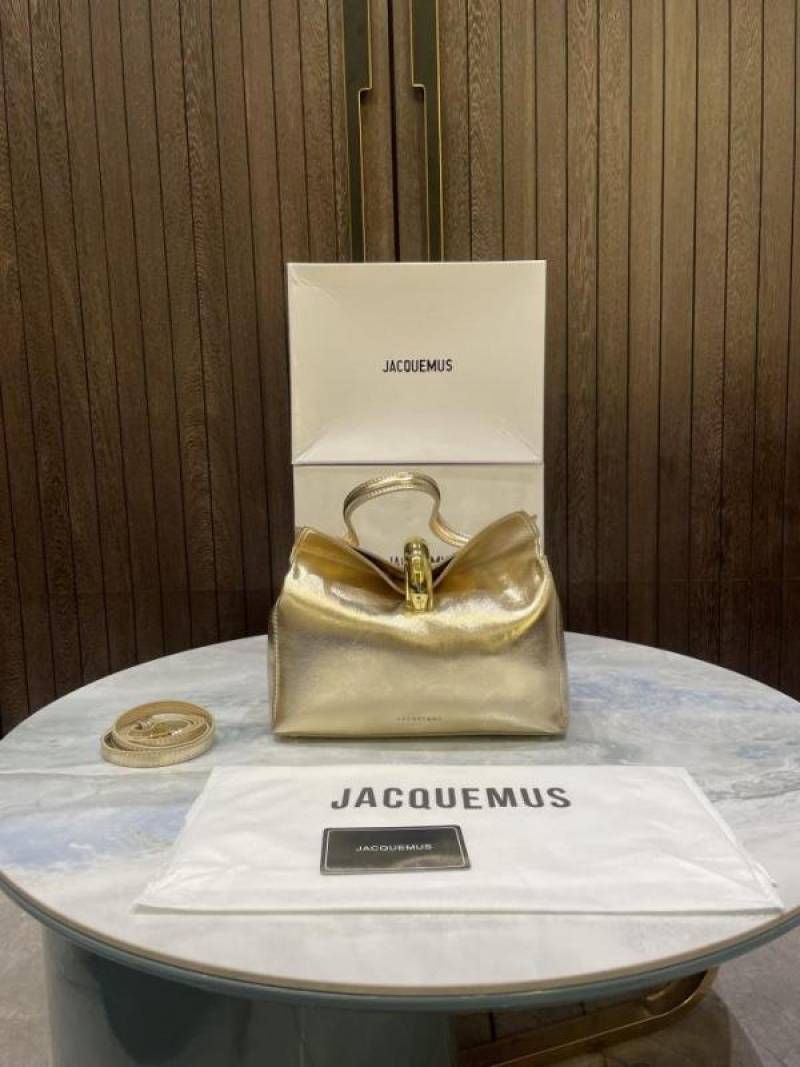 Jacquemus The Valrie Soft leather bag with box
