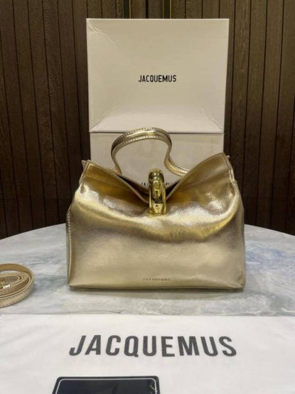 Jacquemus The Valrie Soft leather bag with box
