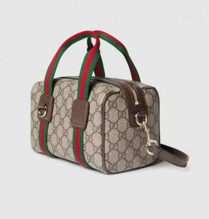Guccci Mini GG handbag With wine magnetic box 635