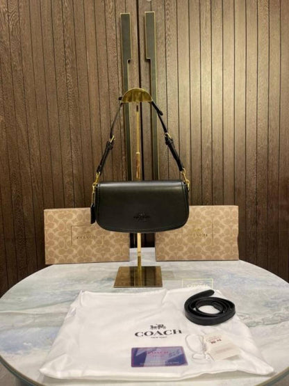 Coac Andrea Shoulder Bag In Signature Canvas with box 678