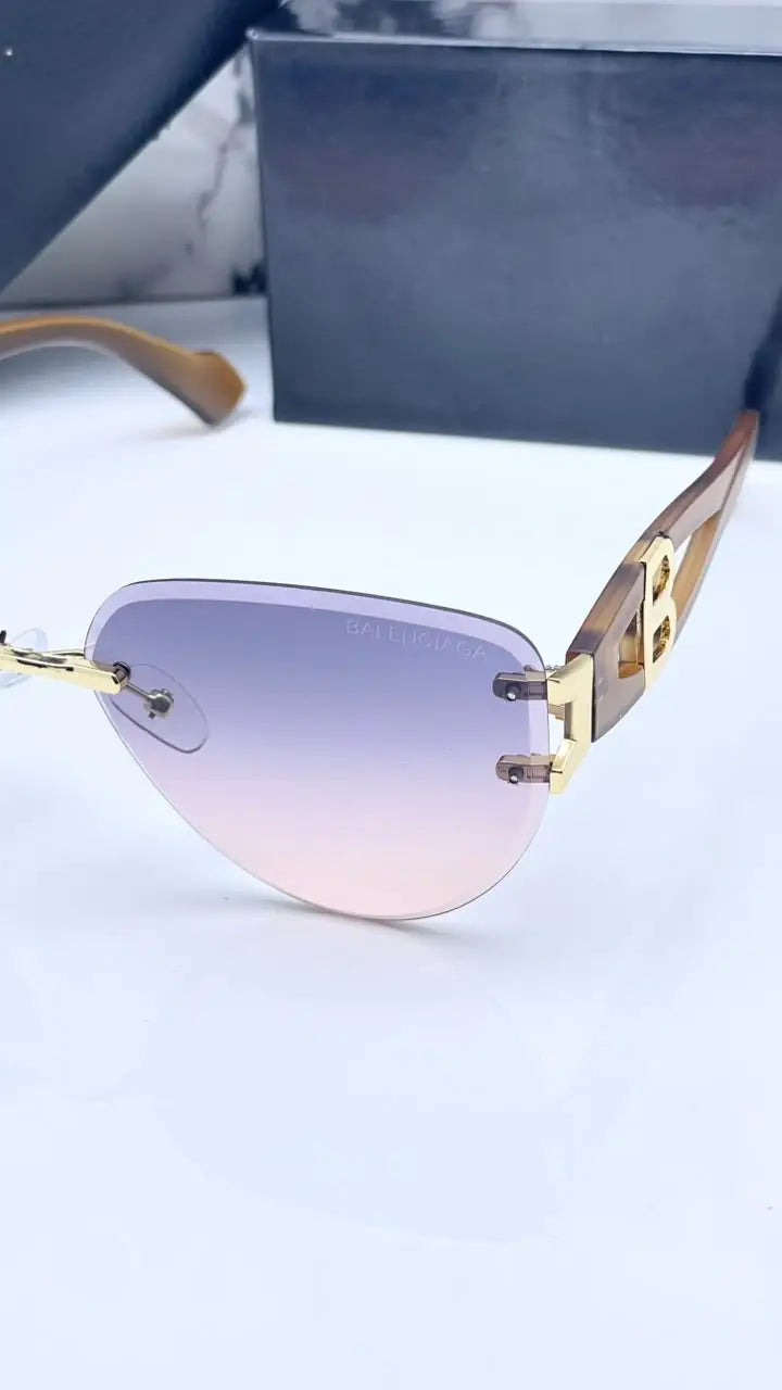 Balanciaga 58169 gold purple peach