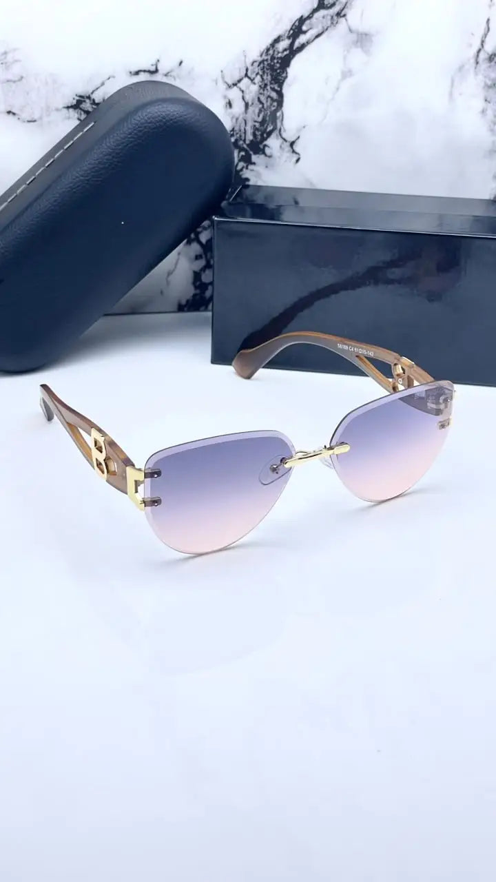 Balanciaga 58169 gold purple peach