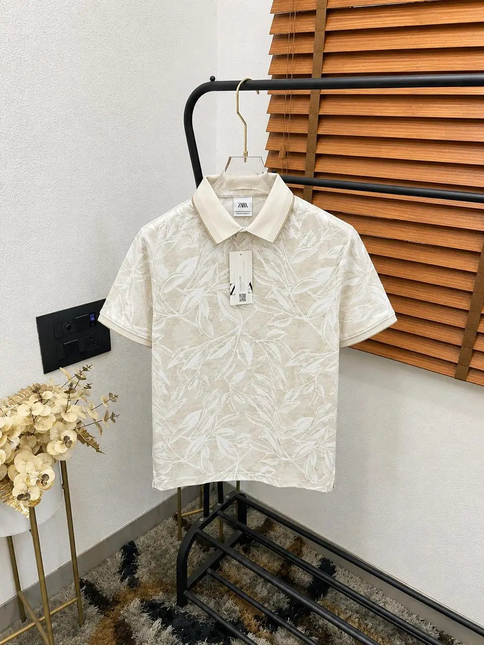 Zar_a Printed Very Premium Imported Polo T-shirt (DN 634)
