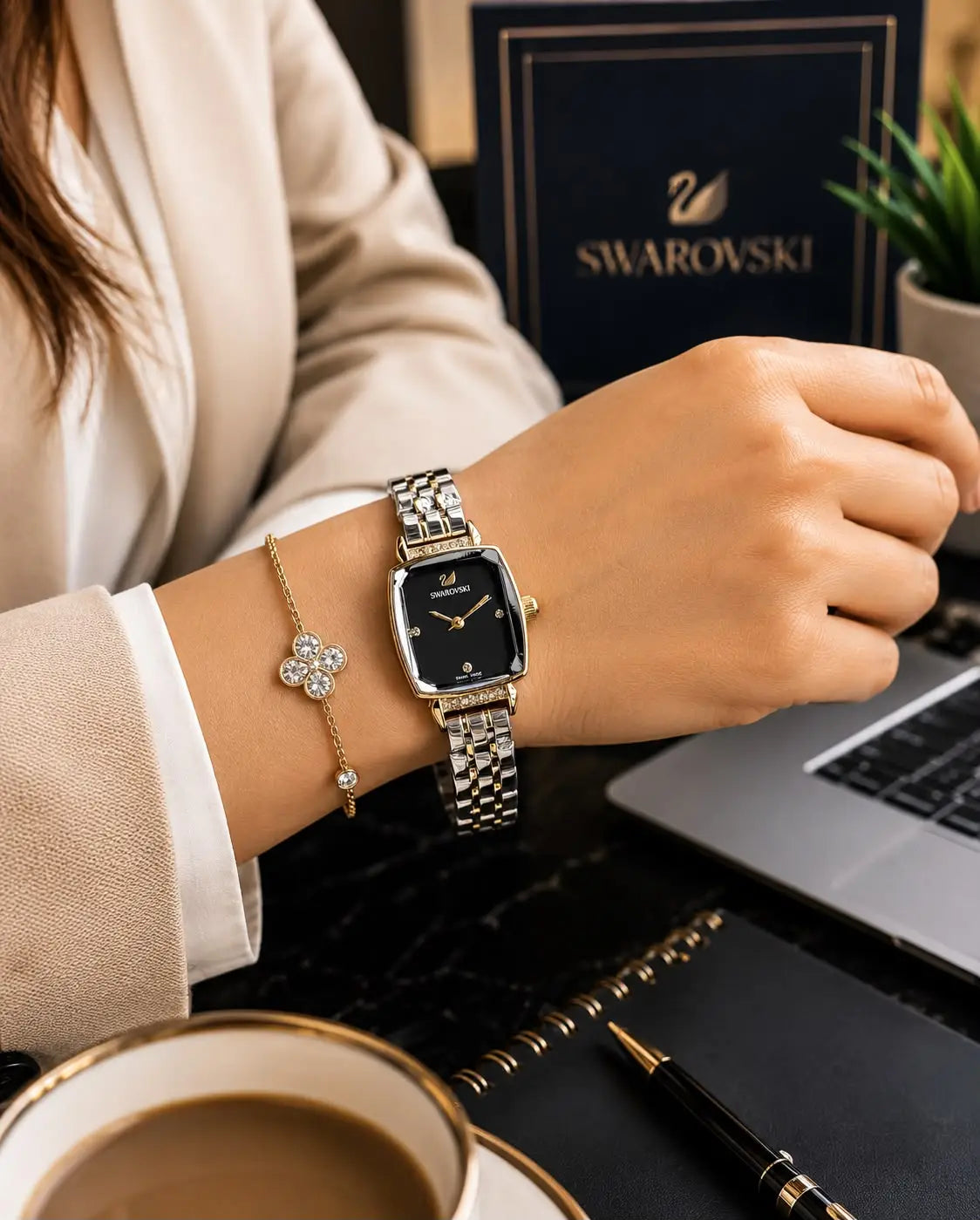 SWAROVSKI_GOLD_TT_BLACK