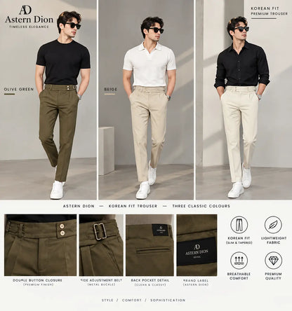 Astern Dion Coffee Imported Korean Trouser