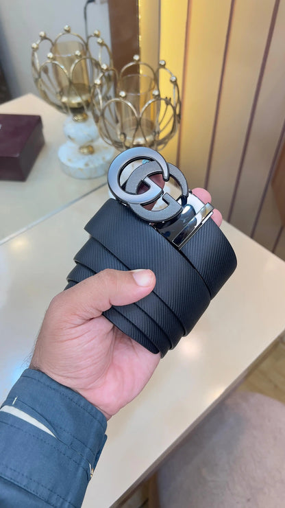 GG GUCCI PREMIUM QUALITY IMP AUTOLOCK REVERSEABLE BELT WITH OG BOX