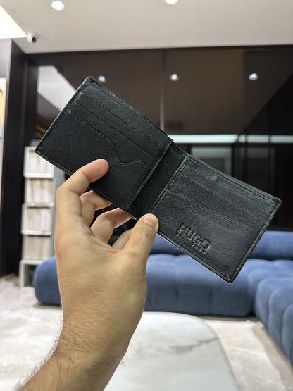 Hugo Bos s Monogram Premium Wallet Black h55