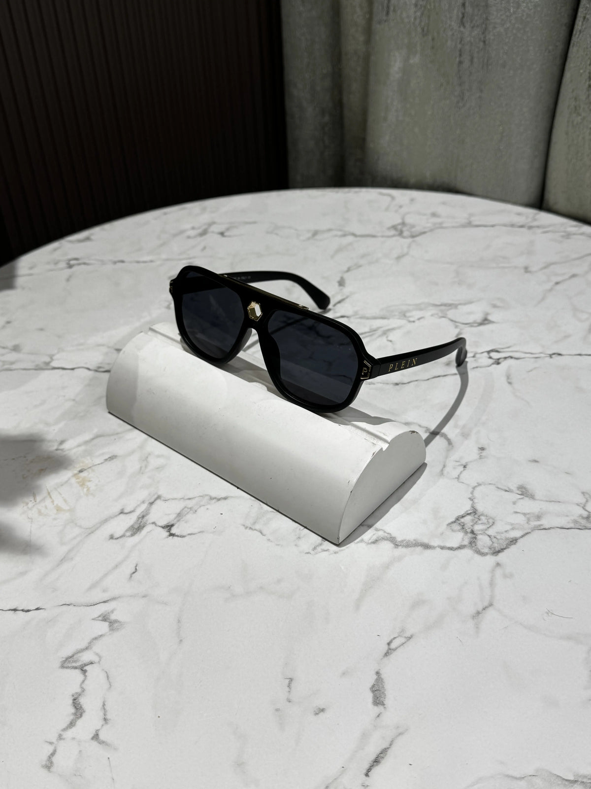 Philipp Plein Gold Black Premium Shades 4339