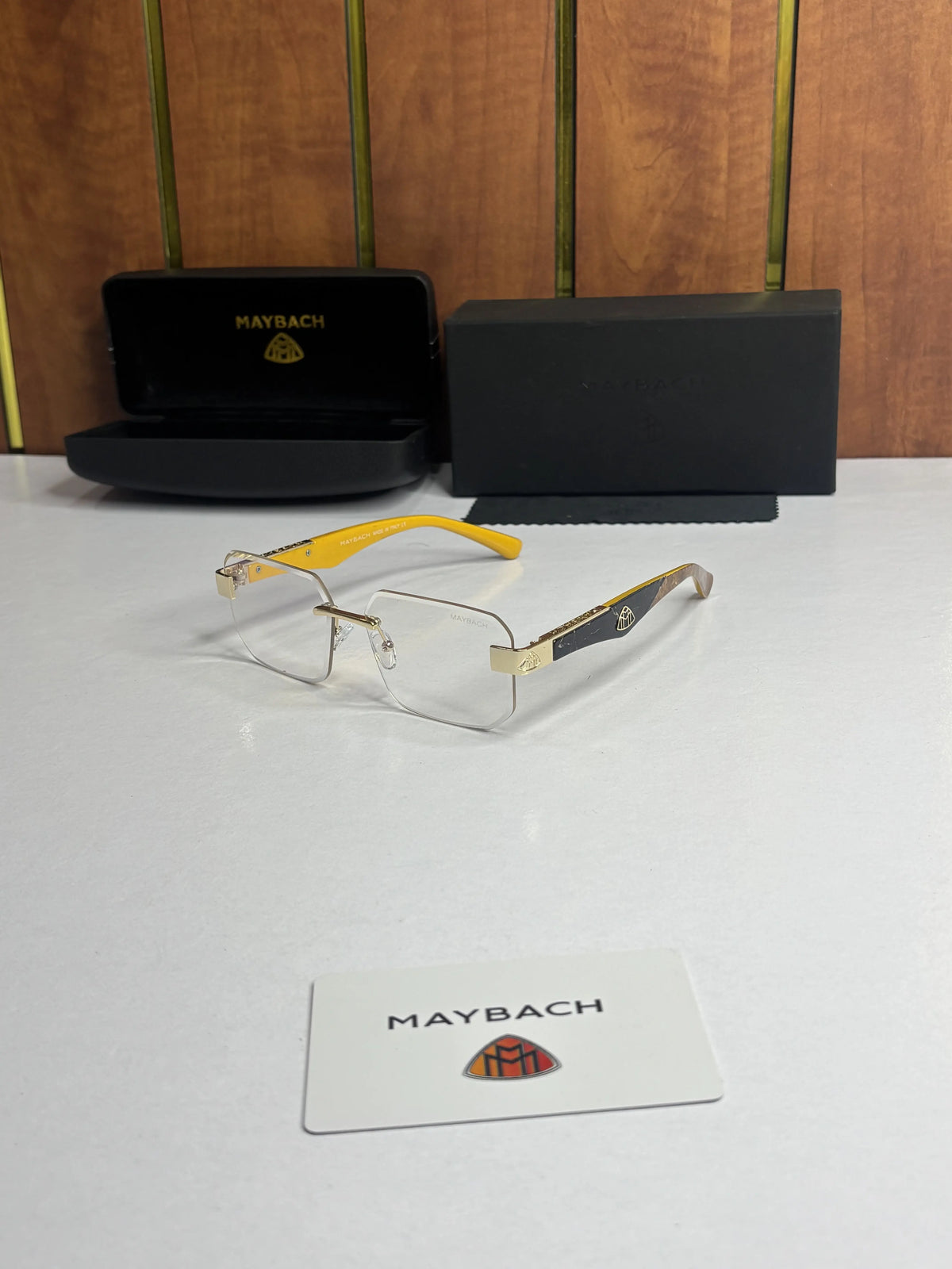 Maybach 7348 Gold Frame