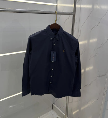 Ralph Lauren Dark Grey Premium cotton Shirt