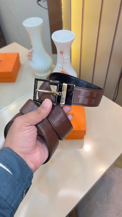 HERMES PREMIUM QUALITY IMP EMBOSSED REVERSEABLE WITH OG BOX