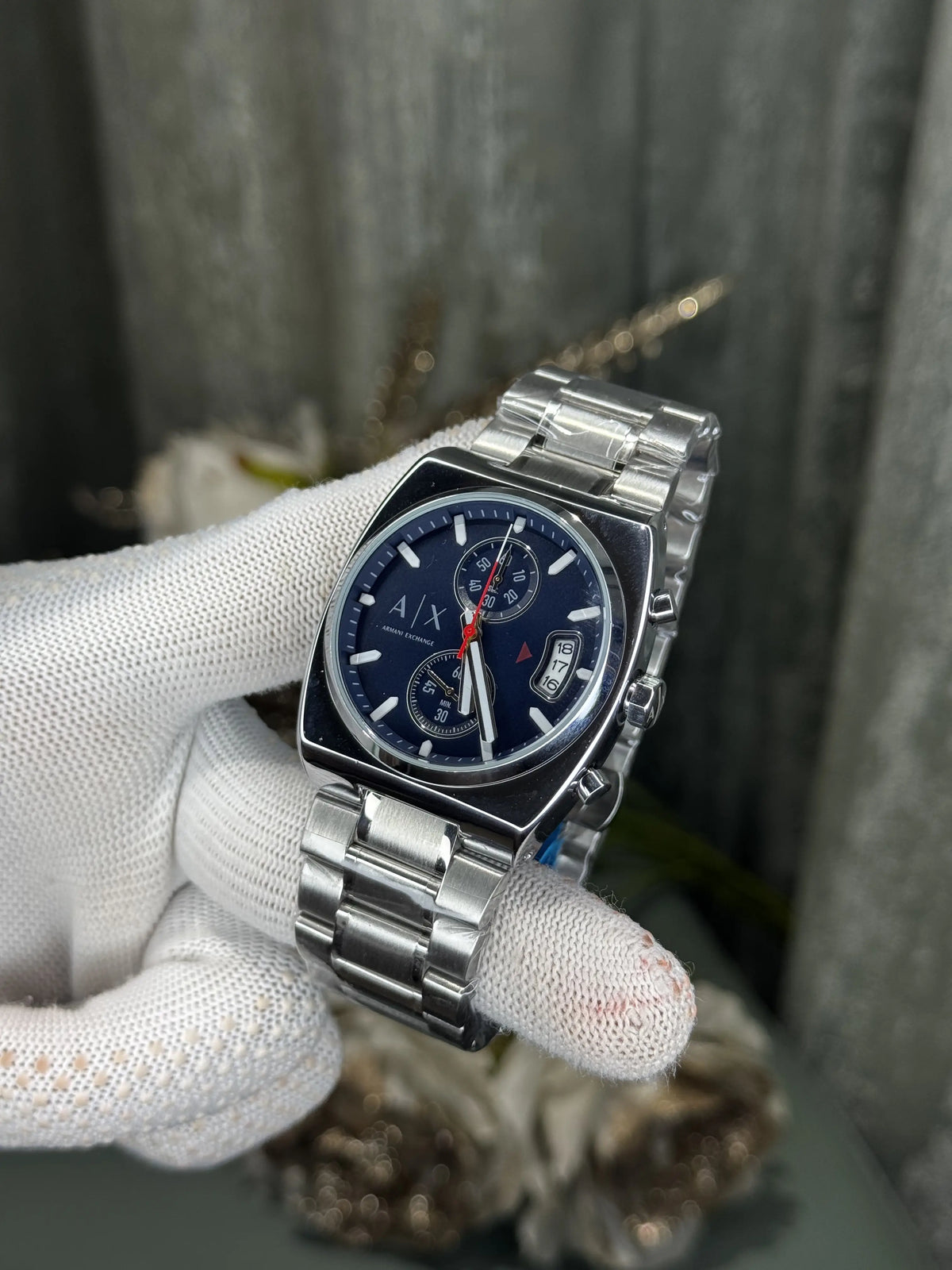Arman i Exchange Oliver Silver Blue Metal Premium Watch