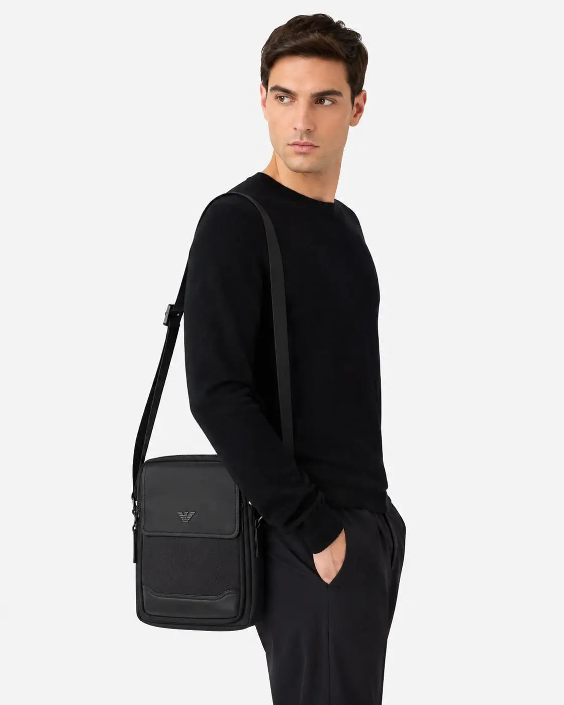 Giorgio Arman i Luxury Sling Bag Black g0087