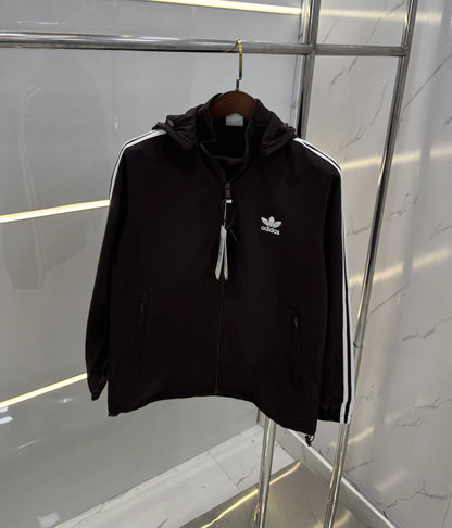 Adida s Brown Premium WindBreaker Jacket